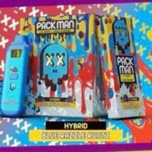 Packman Blue Razzle Runtz Disposable