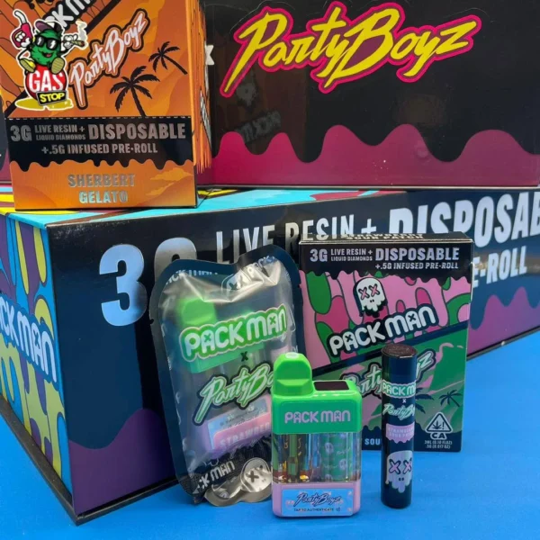 Buy Packman X Partyboyz Disposable